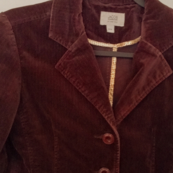 Vintage! Jacob Connexion Stretch Velvet Jacket - Picture 13 of 16